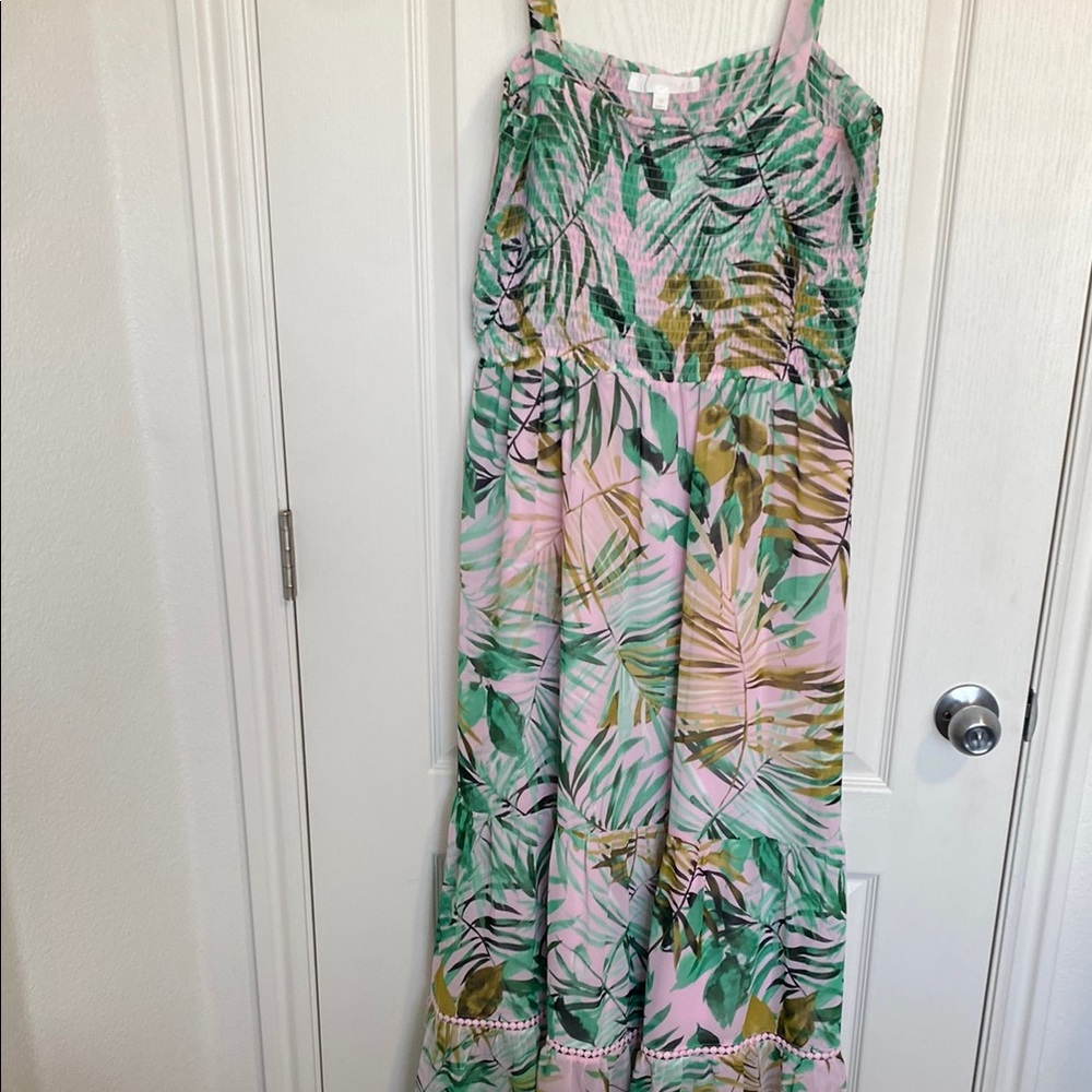 Adyson Parker Tropical Print Maxi Dress - Picture 4 of 13